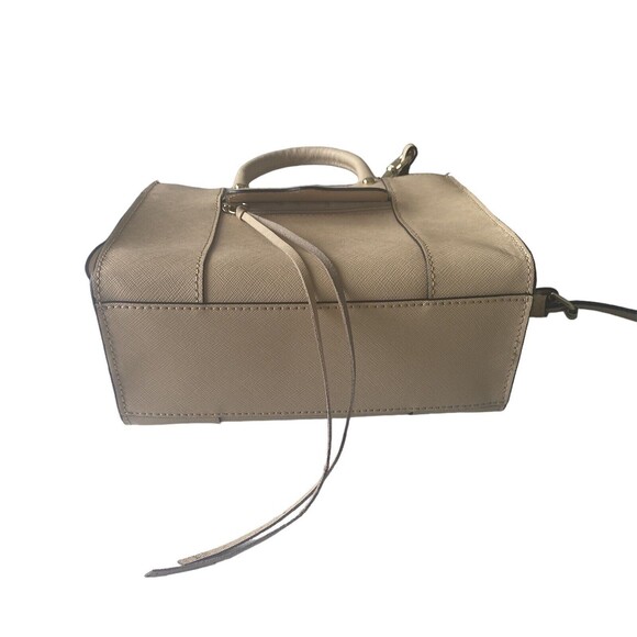 REBECCA MINKOFF Leather Tote Crossbody Bag Detachable Shoulder Strap EXcellent - Picture 5 of 14